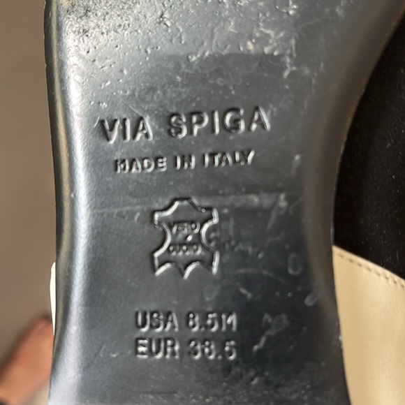 Vintage the VIA SPIGA leather shoe - Picture 4 of 4
